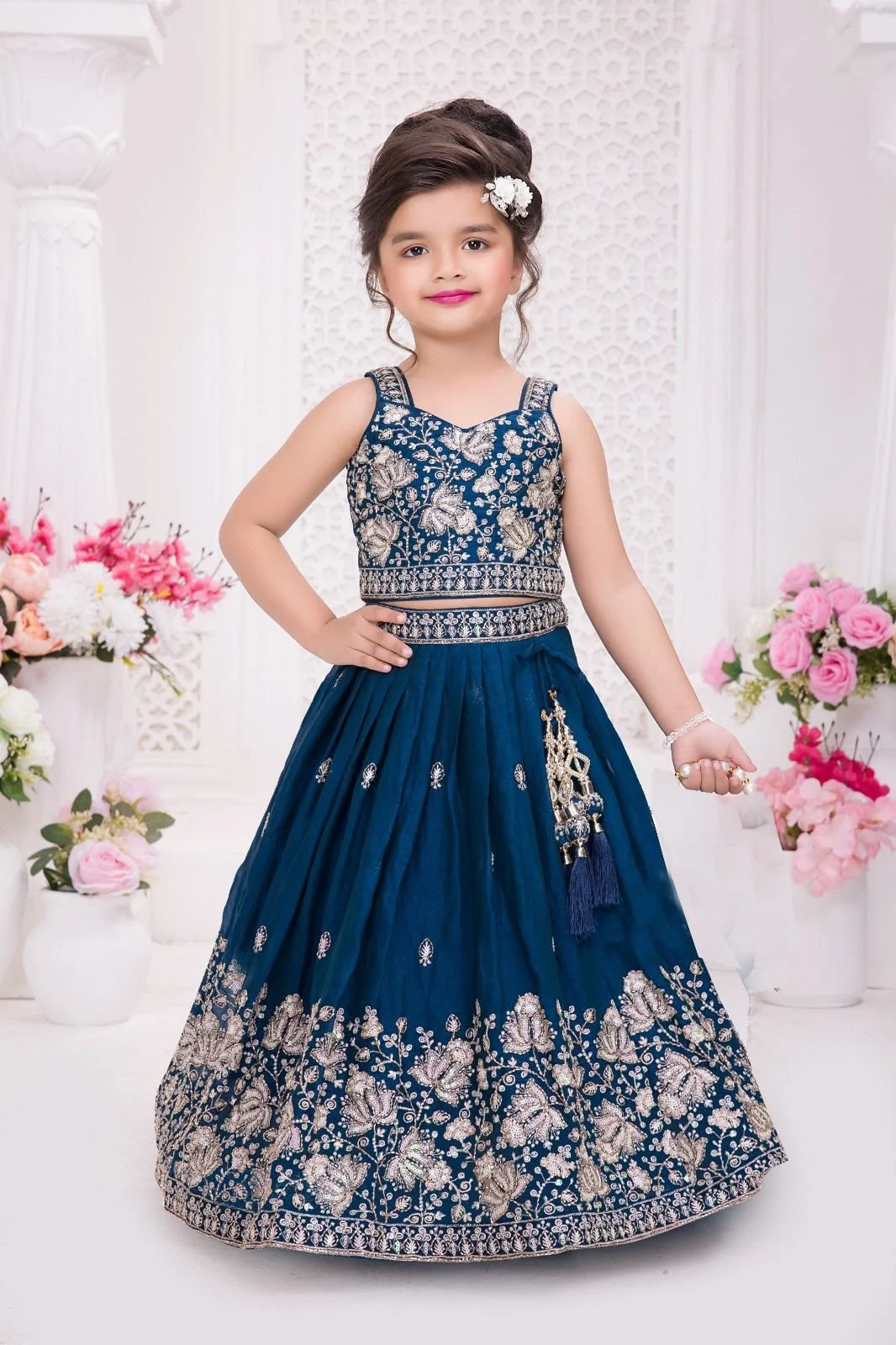 Midnight Blue Lehenga