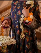 Beautiful Long Frock with trouser — view 5