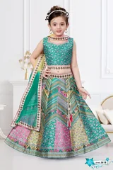 Emerald Celebration Lehenga — view 1