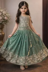 Sage Garden Gown — view 1